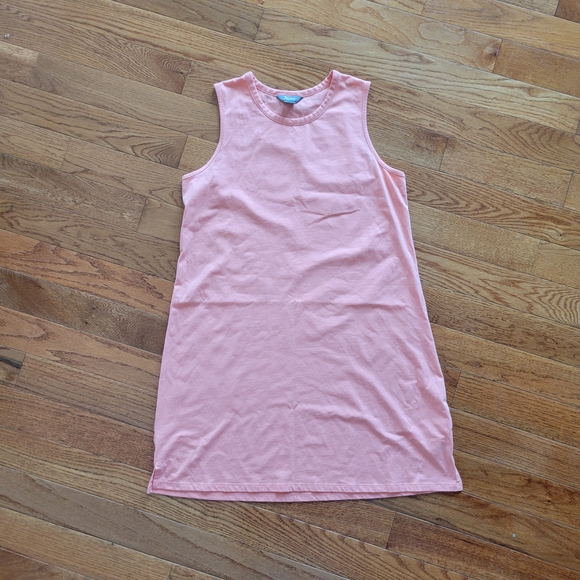 Natural Reflections Dresses & Skirts - Natural Reflections Pink Sleeveless Midi Tank Dress